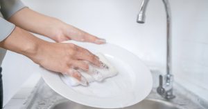 Nước rửa chén an toàn da tay